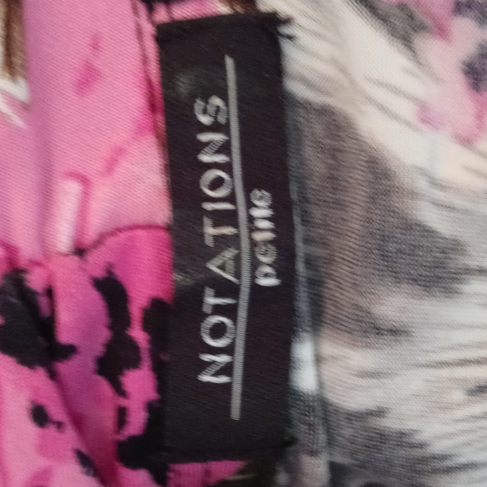 Notations Layered Look Blouse - Picture 5 of 8
